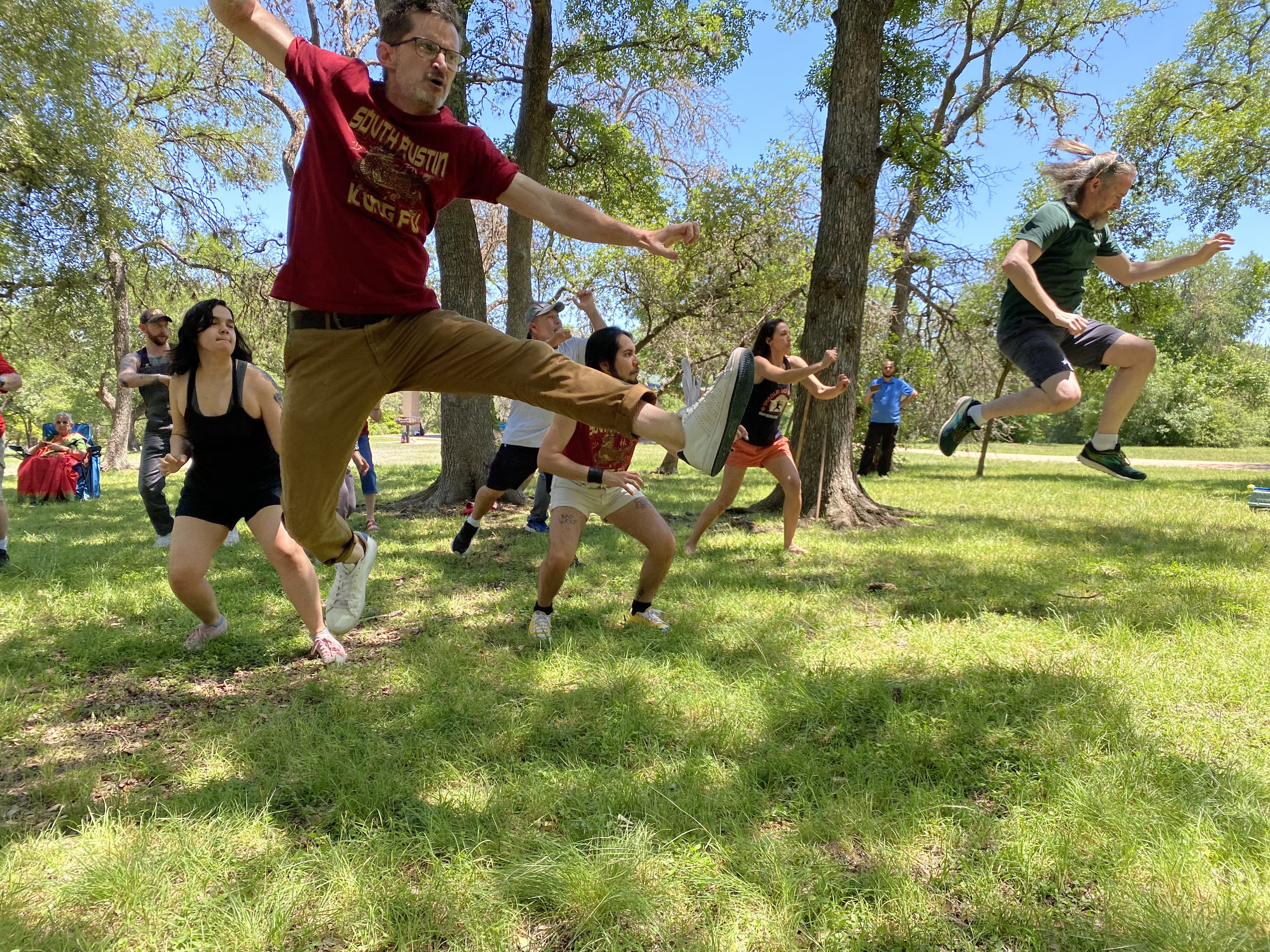 Adult Kung Fu class photo 2