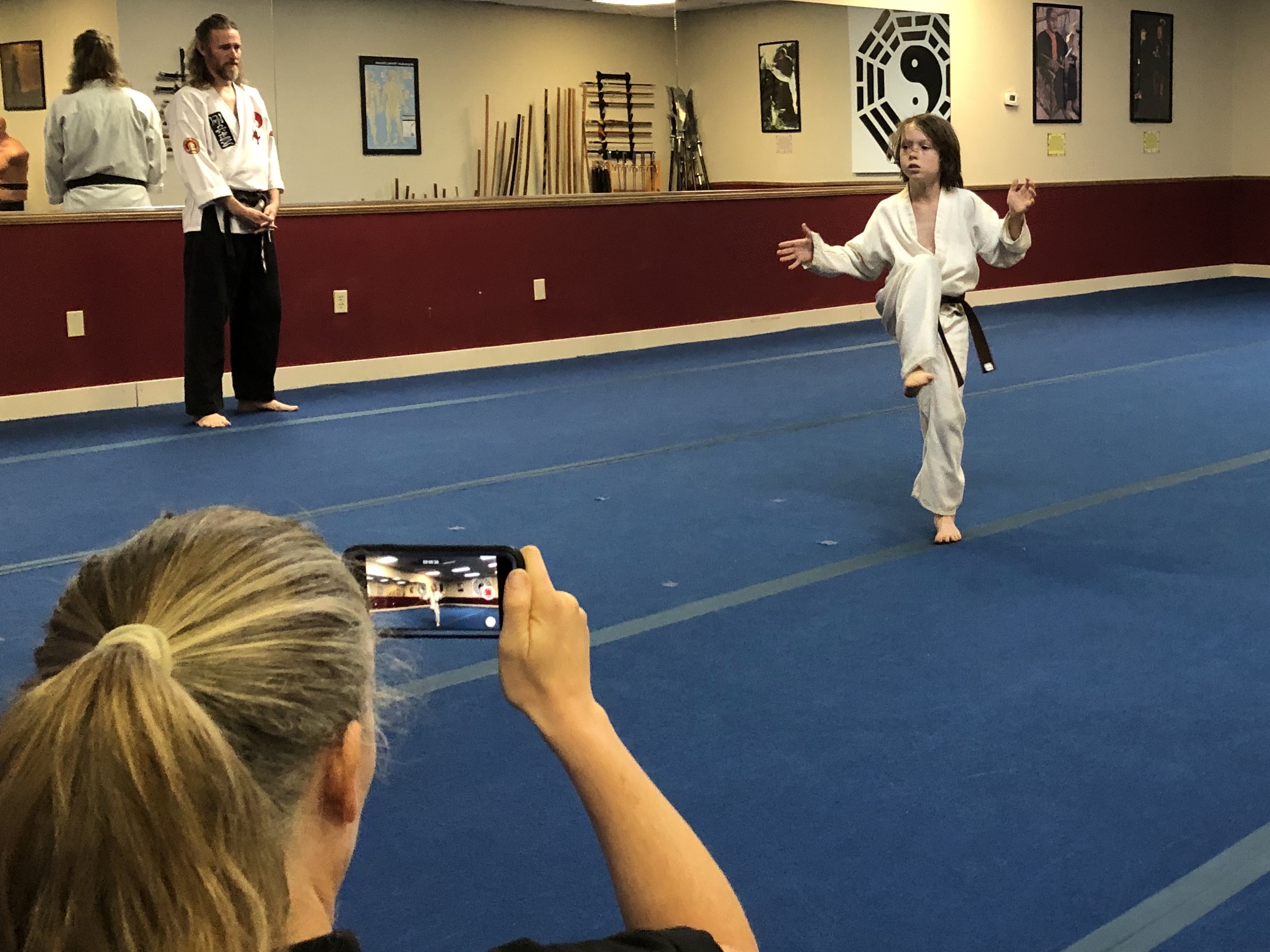 Kids Kung Fu class photo 2